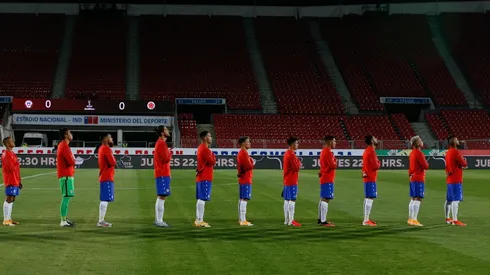 Formación selección chilena | Foto: Agencia Uno