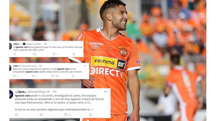 Ignacio Jara - Hinchas aplauden su actitud | Foto: Agencia Uno