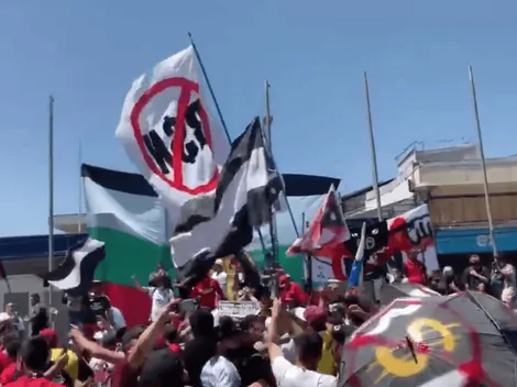 Hinchas realizan la primera marcha contra Blanco y Negro