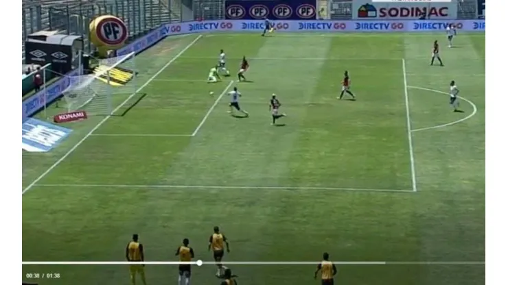 El supuesto gol viciado
