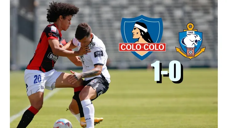 Colo Colo vence 1-0 a Deportes Antofagasta