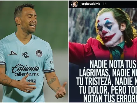 Valdivia usa al Joker para reflexionar en su vuelta a las canchas