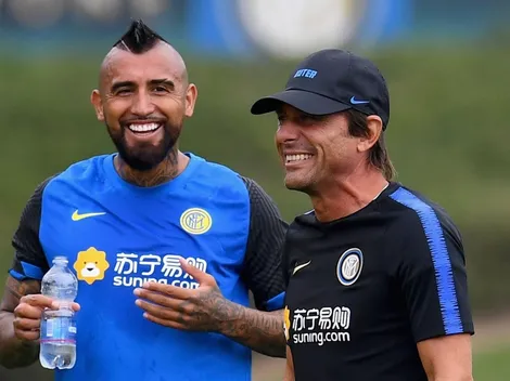 Avisan de un quiebre de Vidal con Conte y que el Rey se va en enero del Inter