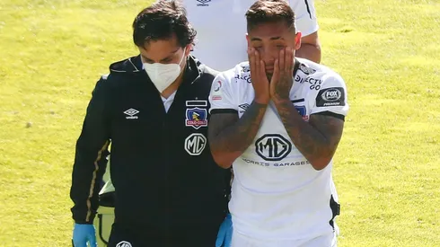 Marcos Bolados y el llanto tras su lesión