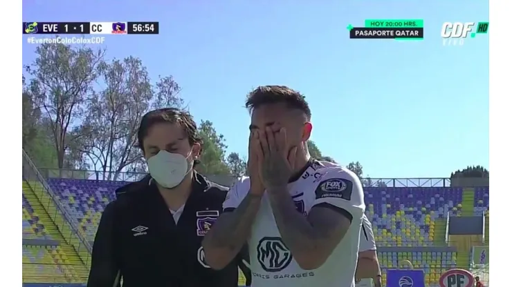 El llanto de Marcos Bolados
