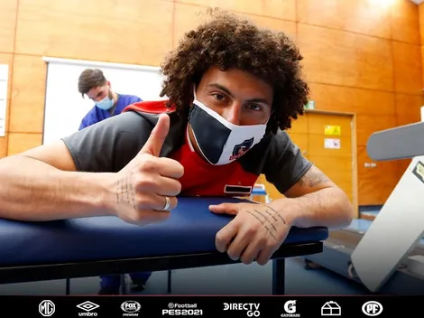 Maximiliano Falcón se realiza los exámenes médicos en Colo Colo