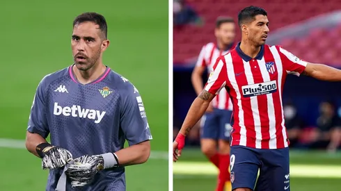 Claudio Bravo tendrá un duro examen ante el Atlético de Madrid con Suárez a la cabeza.