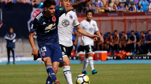 Ángelo Araos en su paso por Universidad de Chile en el 2018.