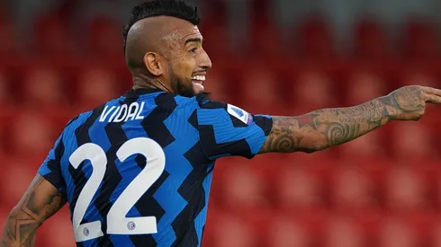 Vidal será titular ante el AC Milán.