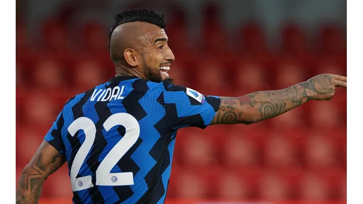 Vidal será titular ante el AC Milán.