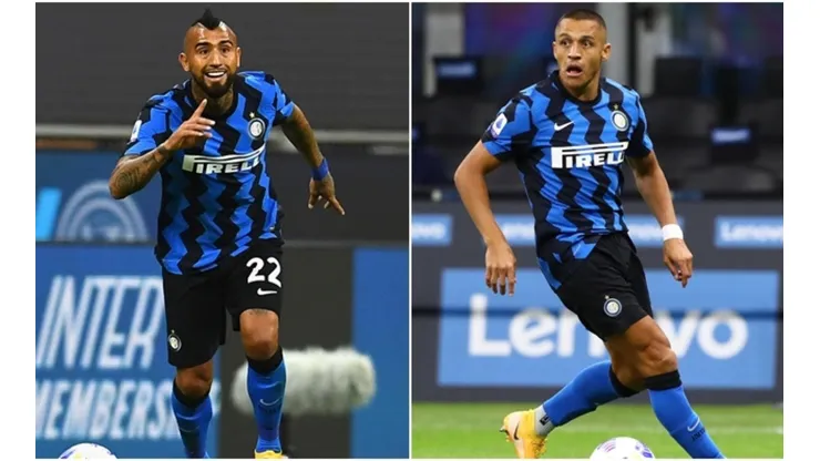 Vidal y Sánchez jugarán el primer clásico ante AC Milán con el Inter.