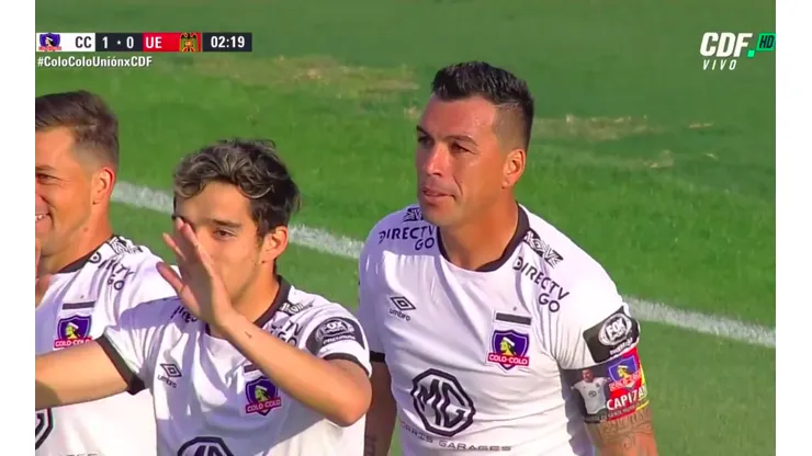 Gol de Esteban Paredes en Colo Colo