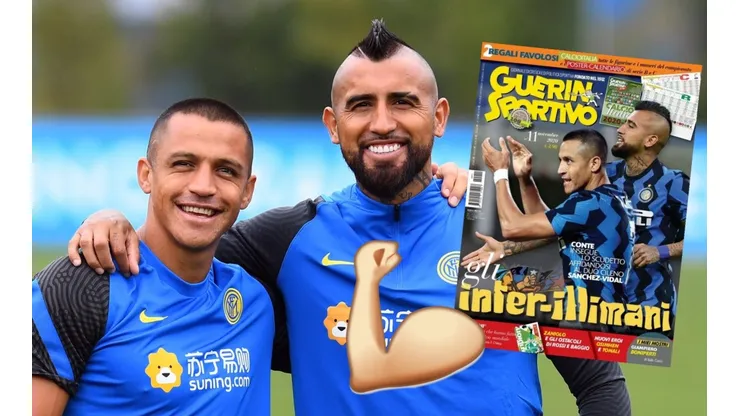 Alexis y Arturo son verdaderas figuras en el fútbol italiano.