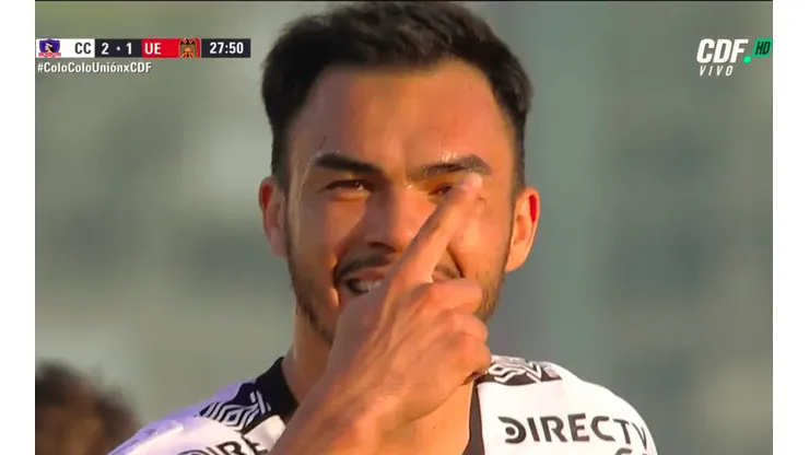 Suazo anotó uno de los goles de Colo Colo.
