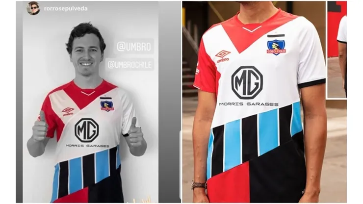 El chileno Rodrigo Sepúlveda ganó el concurso usando la camiseta de Colo Colo.