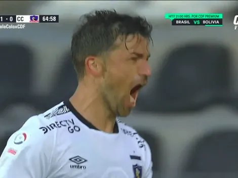 Colo Colo logra la igualdad con un frentazo de Costa