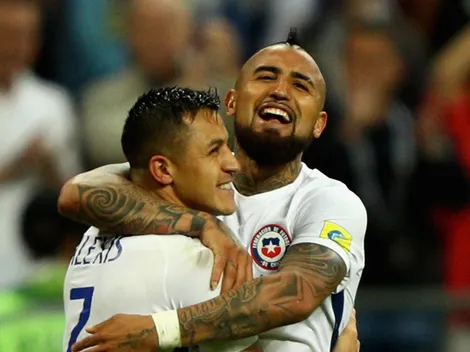 Reinaldo Rueda eleva hasta el olimpo a Vidal y Alexis