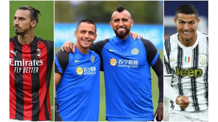 Alexis y Arturo dentro de la élite del fútbol italiano.