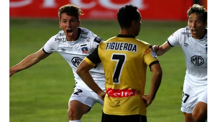 Luciano Arriagada anotó el 2-2 final ante Coquimbo Unido.