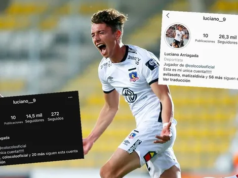 Instagram de Arriagada gana 12 mil seguidores tras su gol