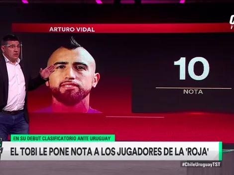 Las notas del Toby: se rinde ante Vidal y calificó de "equino" al árbitro