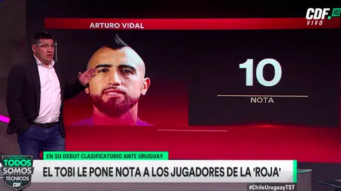 Marcelo Vega resaltó la descomunal actuación del King ante Uruguay.