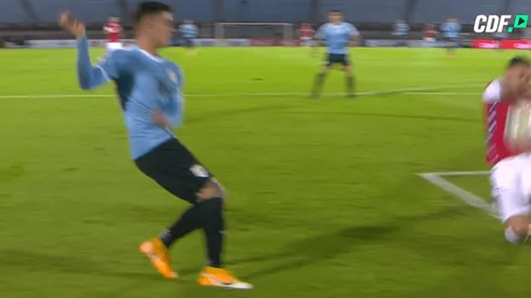 La mano de Sebastián Vegas