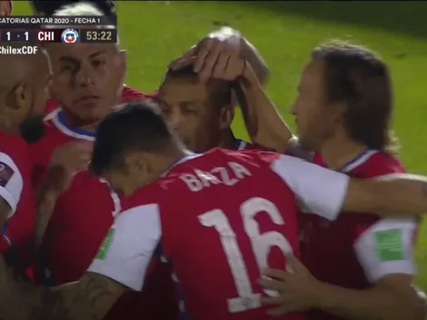 Alexis Sánchez anota un golazo y pone el empate contra Uruguay