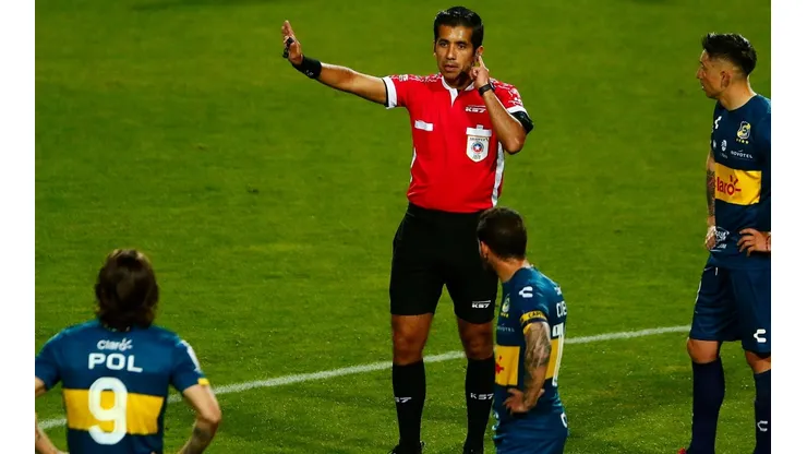 El árbitro de esta tarde para Colo Colo vs Huachipato