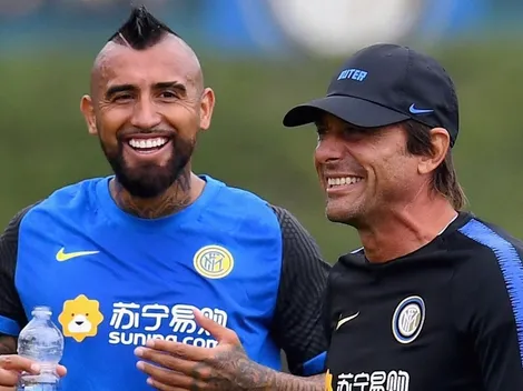 Arturo Vidal disponible para el Inter vs Lazio