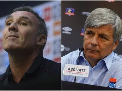 Espina con Mayne-Nicholls dan la cara por la crisis de Colo Colo