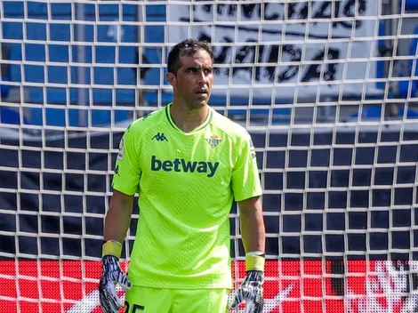 Claudio Bravo en duda para el inicio de las eliminatorias