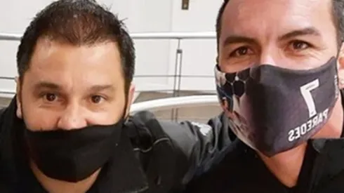 Gustavo Biscayzacú visitó a Colo Colo antes de su duelo con Peñarol.