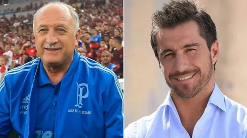 Luiz Felipe Scolari fue protagonista de una de las últimas teleseries de Colo Colo buscando DT.