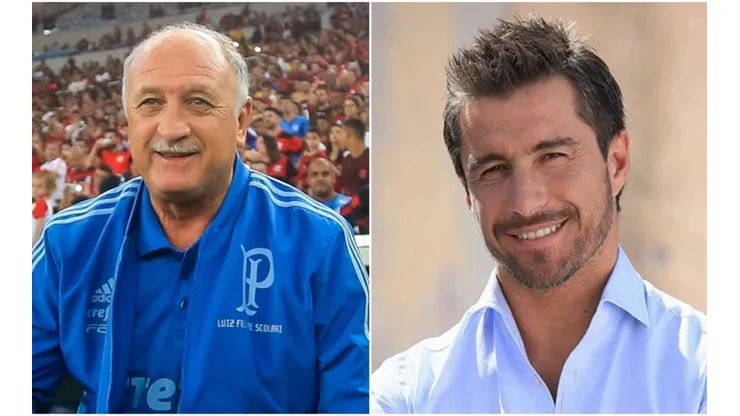 Luiz Felipe Scolari fue protagonista de una de las últimas teleseries de Colo Colo buscando DT.