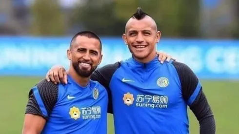 Arturo Vidal se tomó para la talla esta foto que se hizo viral durante el fin de semana.