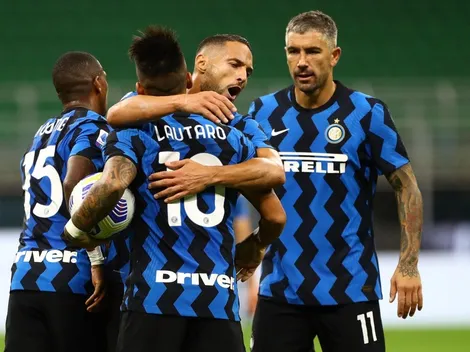 Vidal debutó en triunfazo del Inter con un Alexis determinante