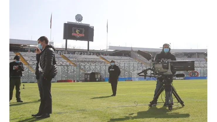 Estaba casi todo listo para jugar hoy, menos Colo Colo