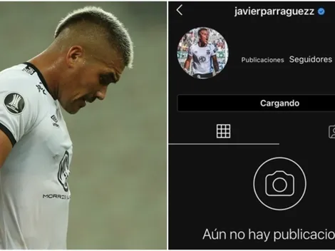 Parraguez cierra su Instagram ante ataques de los hinchas albos