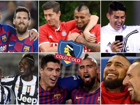 El Dream Team que se puede armar Vidal en Colo Colo con sus "hermanitos"