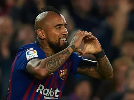 La Liga de España a Vidal: “Dejas el trono, pero siempre serás un rey"