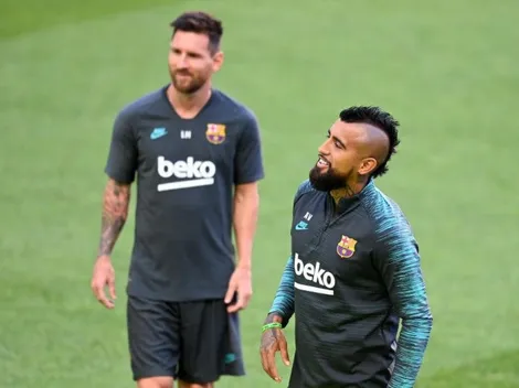 El emotivo y hermoso mensaje de Messi a Vidal