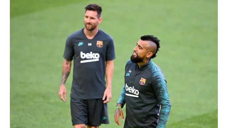 Messi y Vidal fueron muy cercanos en Barcelona.