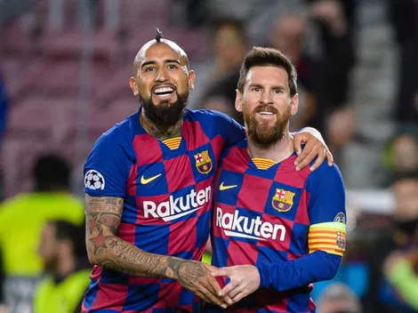 Vidal se despide oficialmente del Barcelona en Instagram