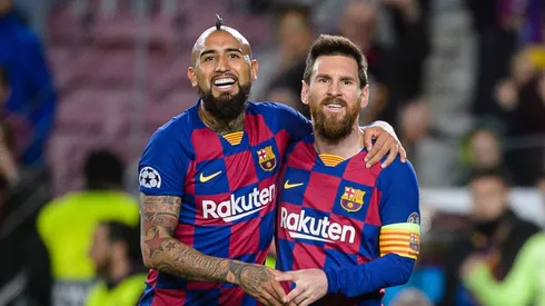 Vidal se despidió oficialmente del club culé.