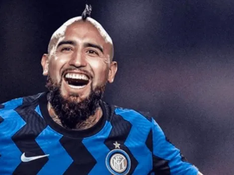 El Rey Arturo debuta en redes sociales como jugador del Inter