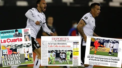 El triunfo albo en los principales diarios del país.