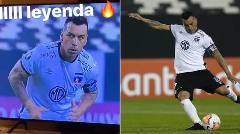 Arturo Vidal madruga para ver a Colo Colo