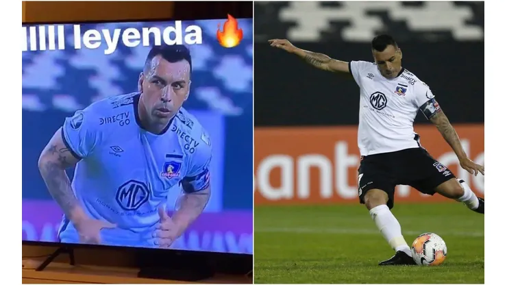 Arturo Vidal madruga para ver a Colo Colo