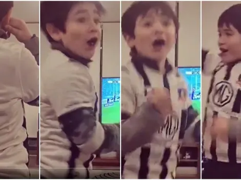La adorable celebración de este niño al ver al ídolo Paredes